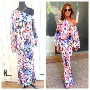🌴2 piece set vibrant colors new in packaging sz L